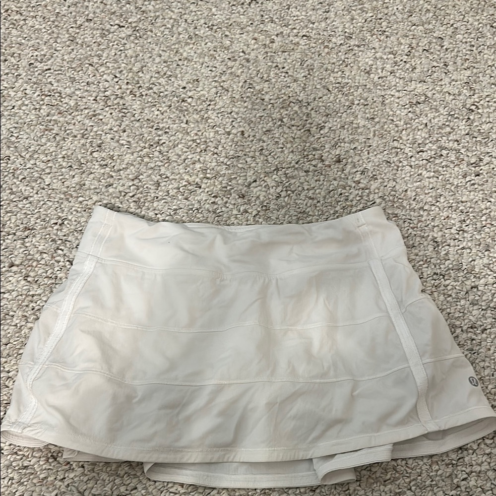 lululemon athletica Cream Mini Skirt